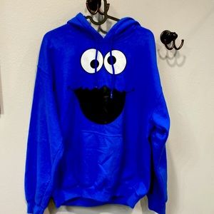 Cookie Monster hoodie, size medium, used